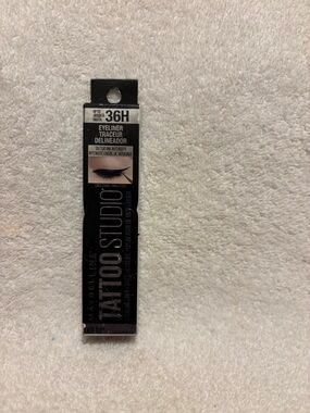 New maybelline tattoo studio 36 hr eyeliner shade 001 black
